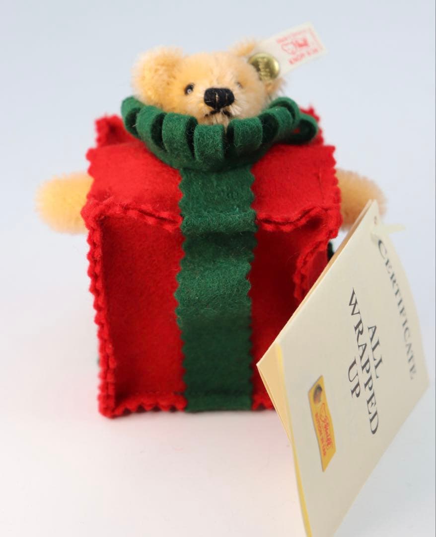 Teddybär Christmas Ornam. シュタイフ・オーナメントベア