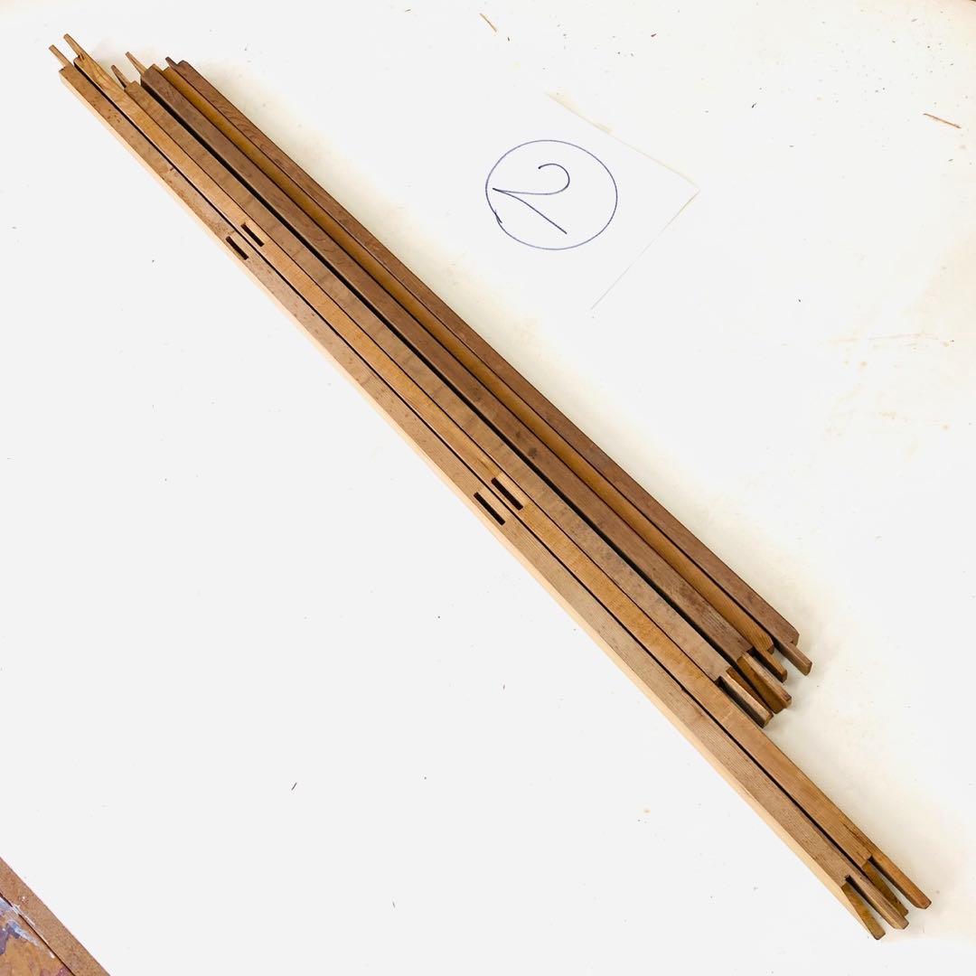 絵画用 木枠 キャンバス枠 F100号 杉材 KISO刻印 良品 送料込み ②