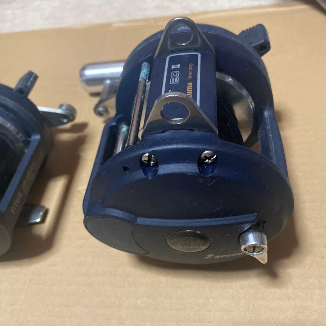 OKUMA オクマokuma T15L T20Ⅱ 両軸リールトローリングリール