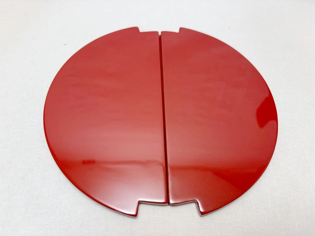 ほぼ未使用 茶道具 蔵？作 木製朱塗 手桶 銀箍 作家物 茶器 水差し 共箱