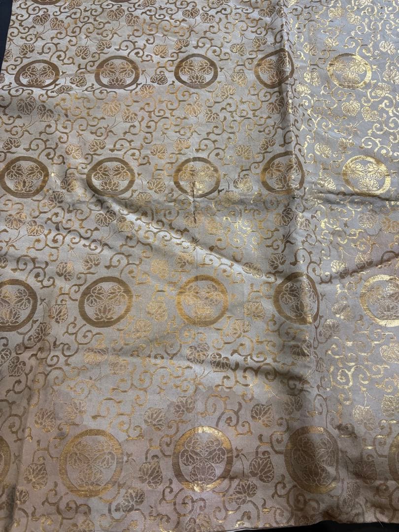 江戸時代　￼￼本金純金古布