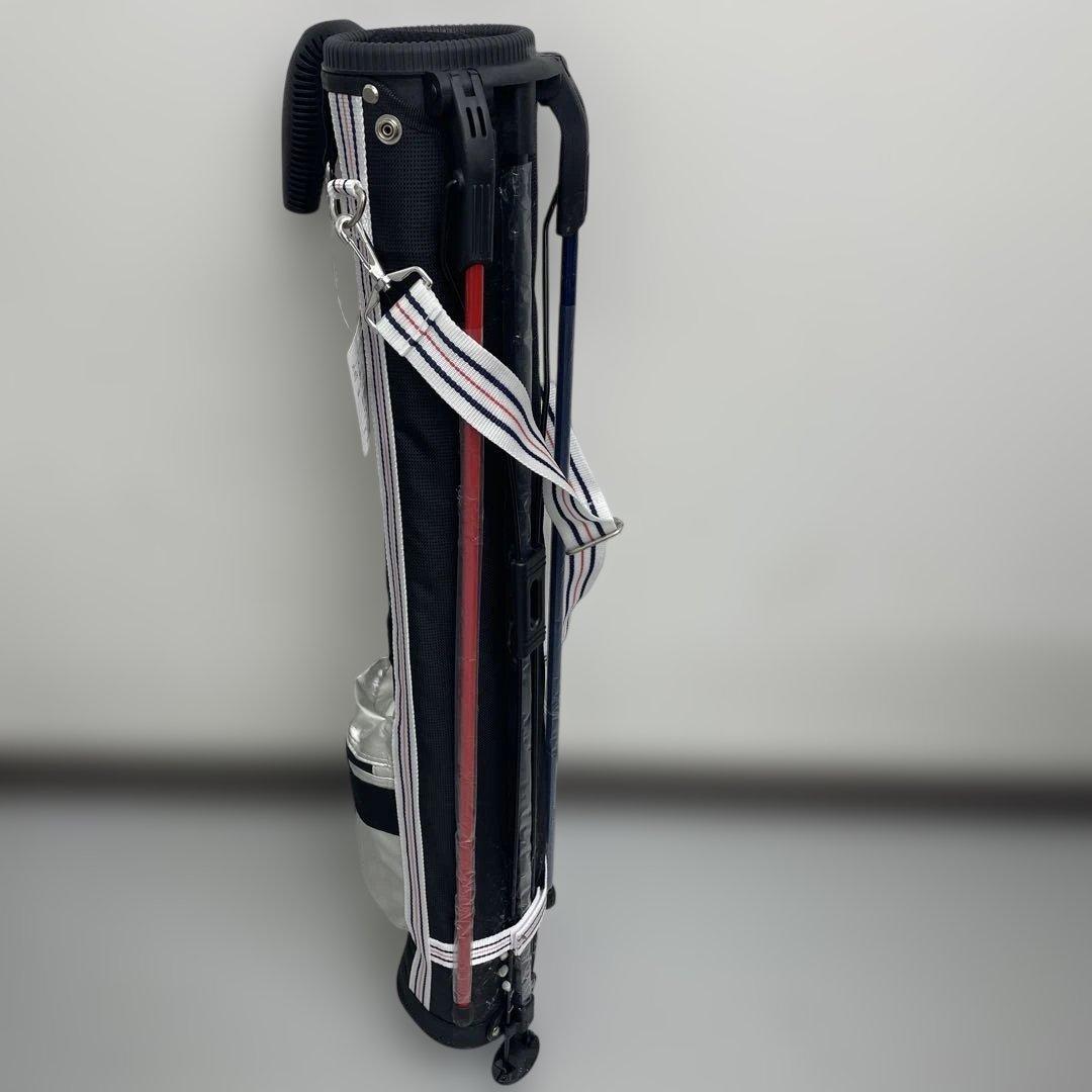 FILA 折りたたみ式キャディバッグ ネイビー/シルバー