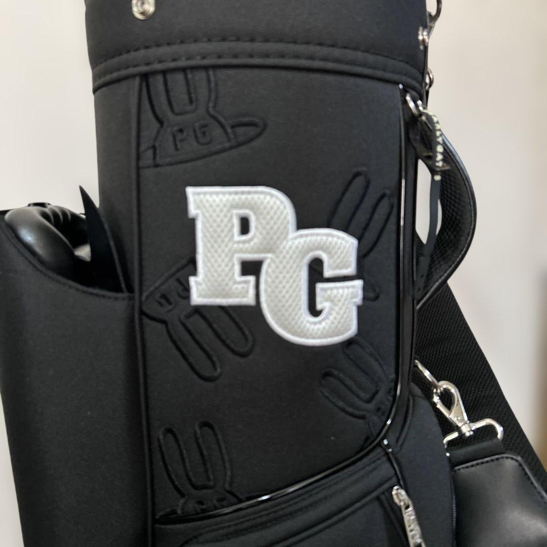 ひろなPEARLY GATES キャディバッグ ブラック