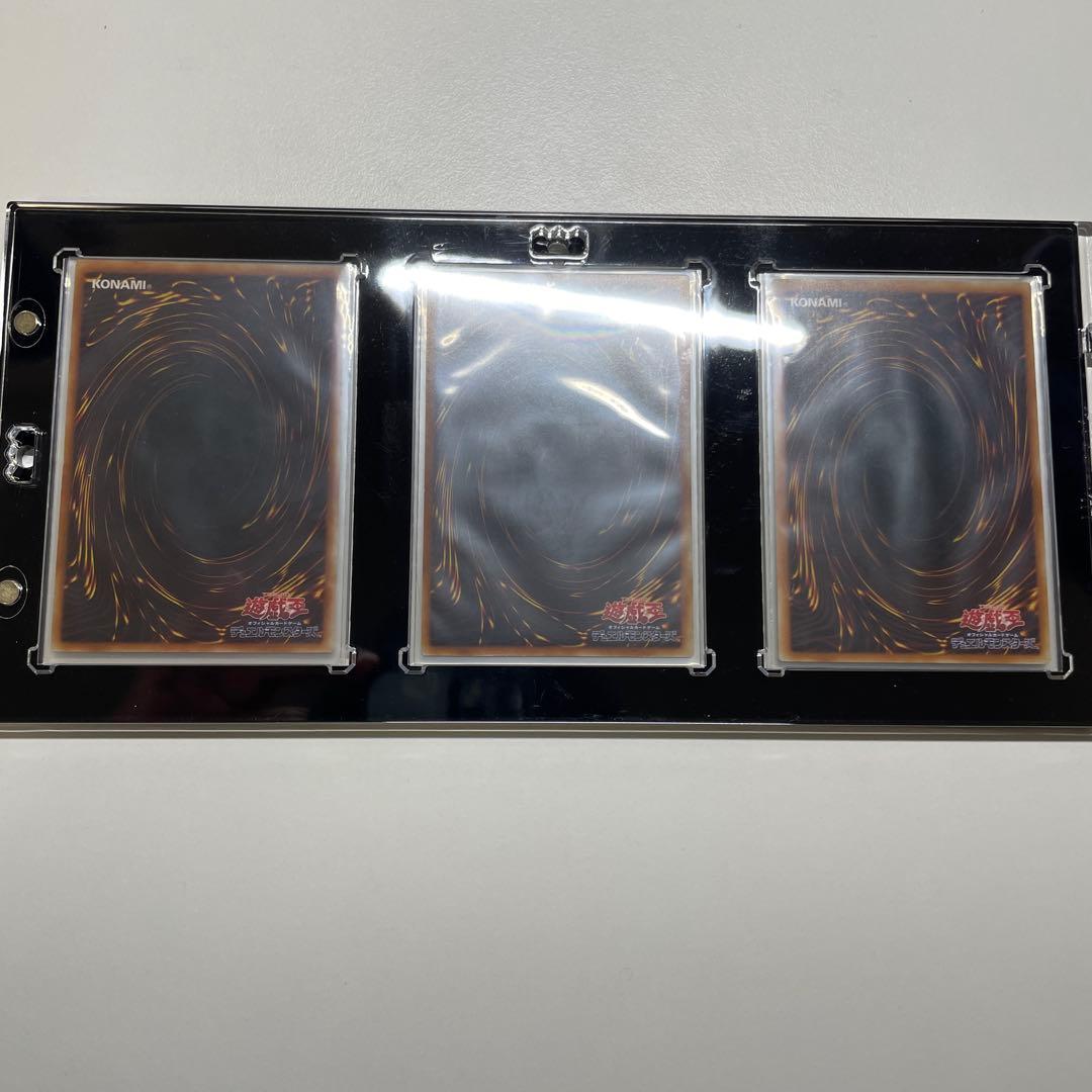 遊戯王　三幻魔　レリーフ　コンプセット　ケース付き