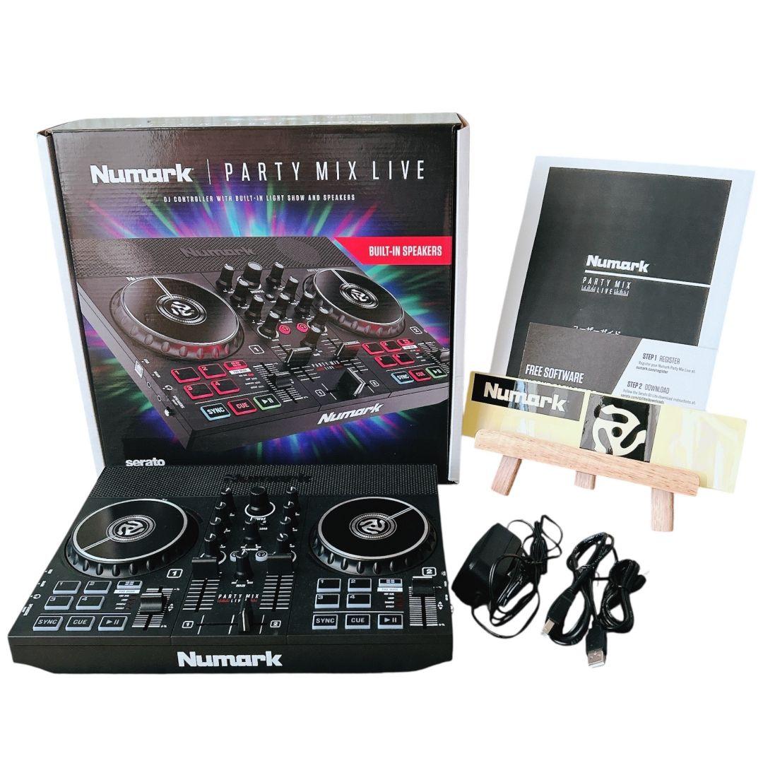 【付属品完備】 Numark PARTY MIX LIVE DJ スピーカー内蔵