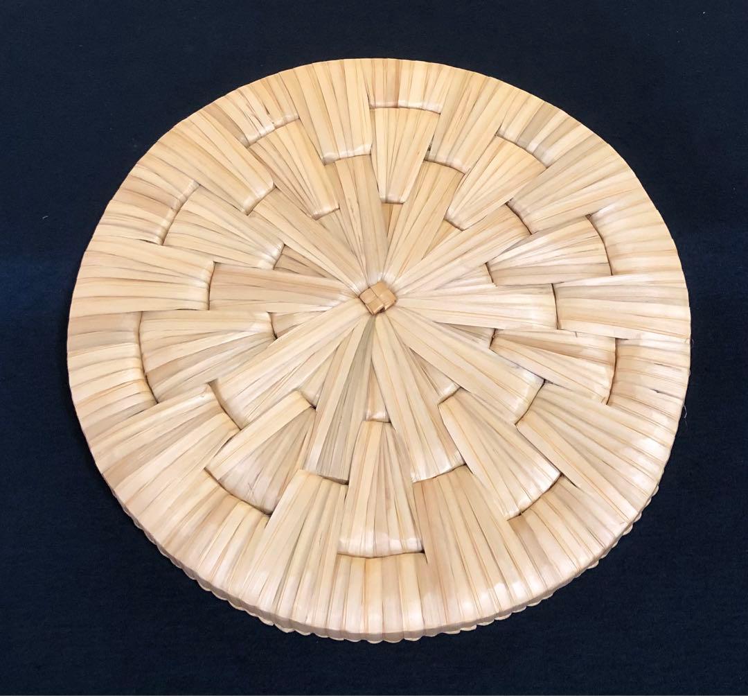 《R》茶道具 露地円座5枚組 円座 座布団 茶事 元箱　260212け2