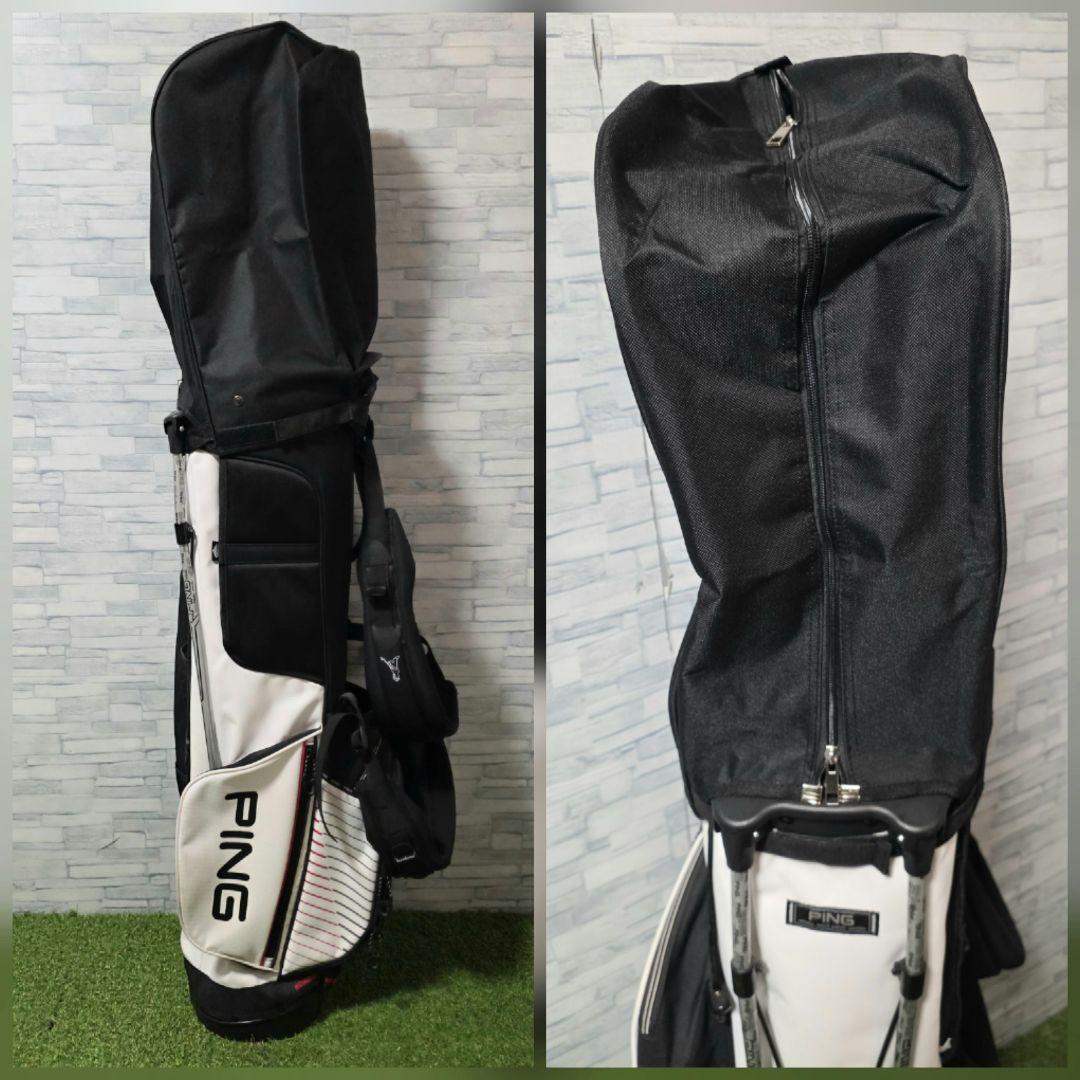 ピン 4シリーズ E2 スタンド式 キャディバッグ 8.5型 PING ホワイト