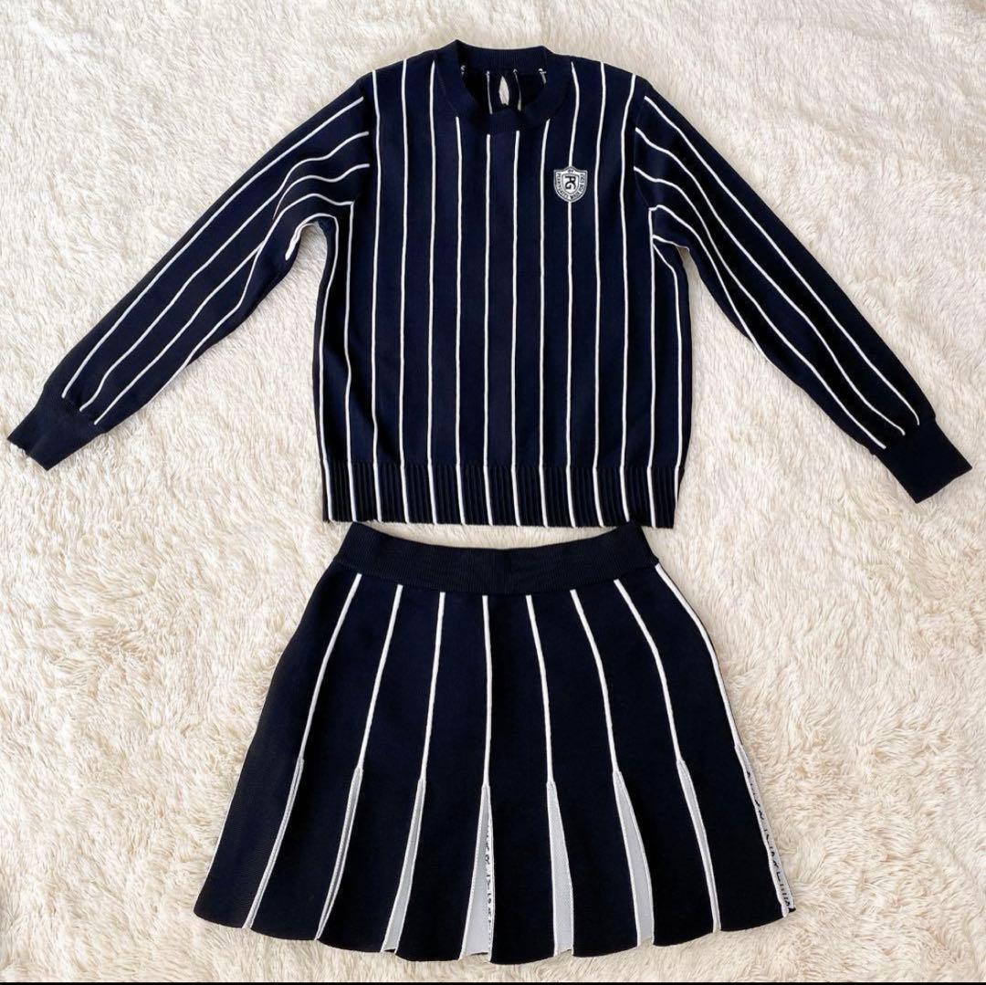 パーリーゲイツ　PEARLY GATES ネイビーゴルフウェアセットアップ