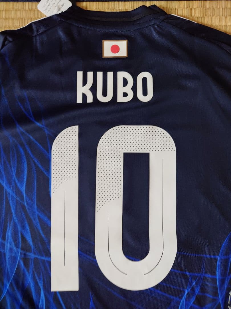 2025 サッカー日本代表 10番 久保建英選手 レプリカ ユニフォーム 2XL