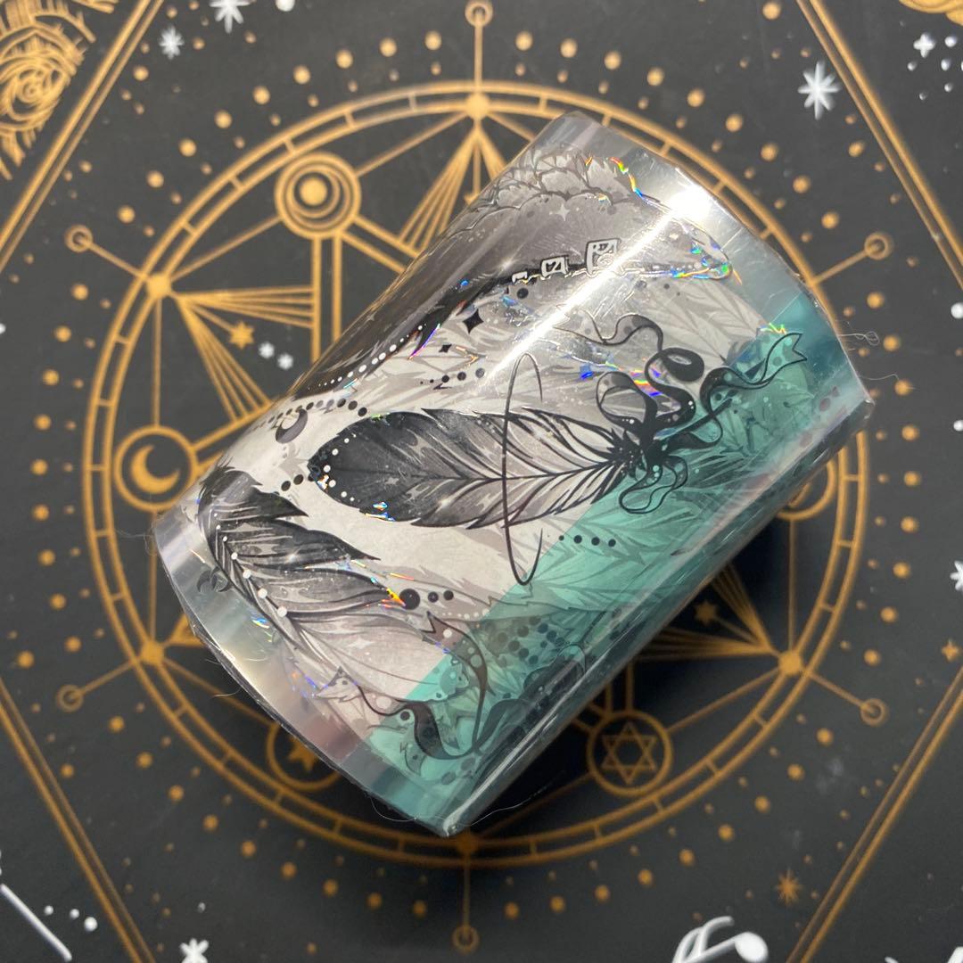 【D1】海外　10m巻　貝殻光/ホログラムマスキングテープ　装飾系/人物系/背景