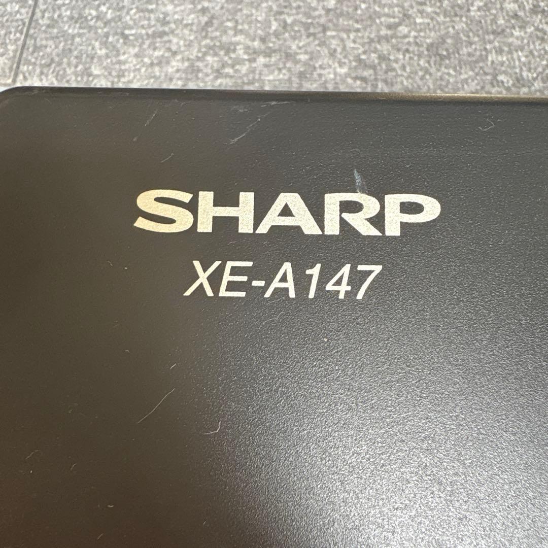 モモ　SHARP XE-A147 レジスター　新品レジロール付き
