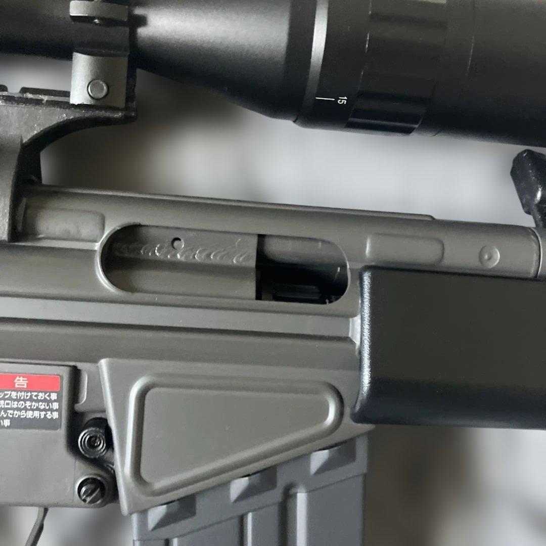 東京マルイ電動ガン g3sg1美品スコープ　バッテリー変換アダプター付新品セット