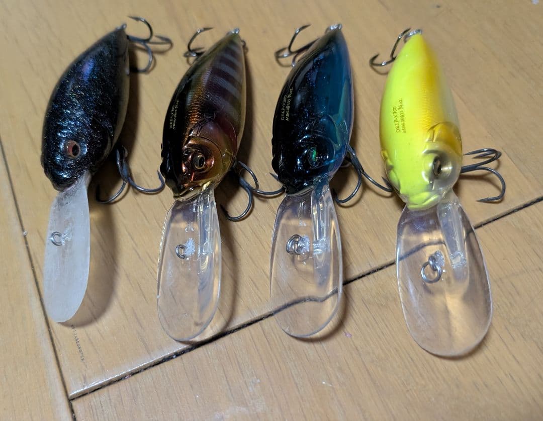 メガバス　クランク　バイブレーション　シャッド　美品　未使用など　セット