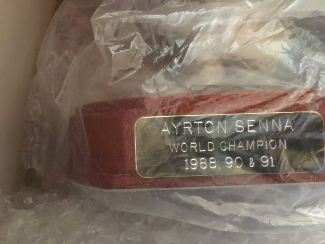 アイルトン・セナ　スタチュー