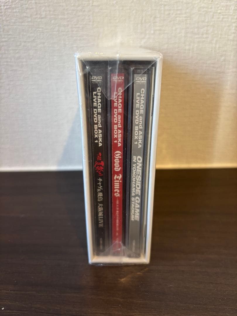 【新品未開封】CHAGE and ASKA LIVE DVD BOX 1〜4