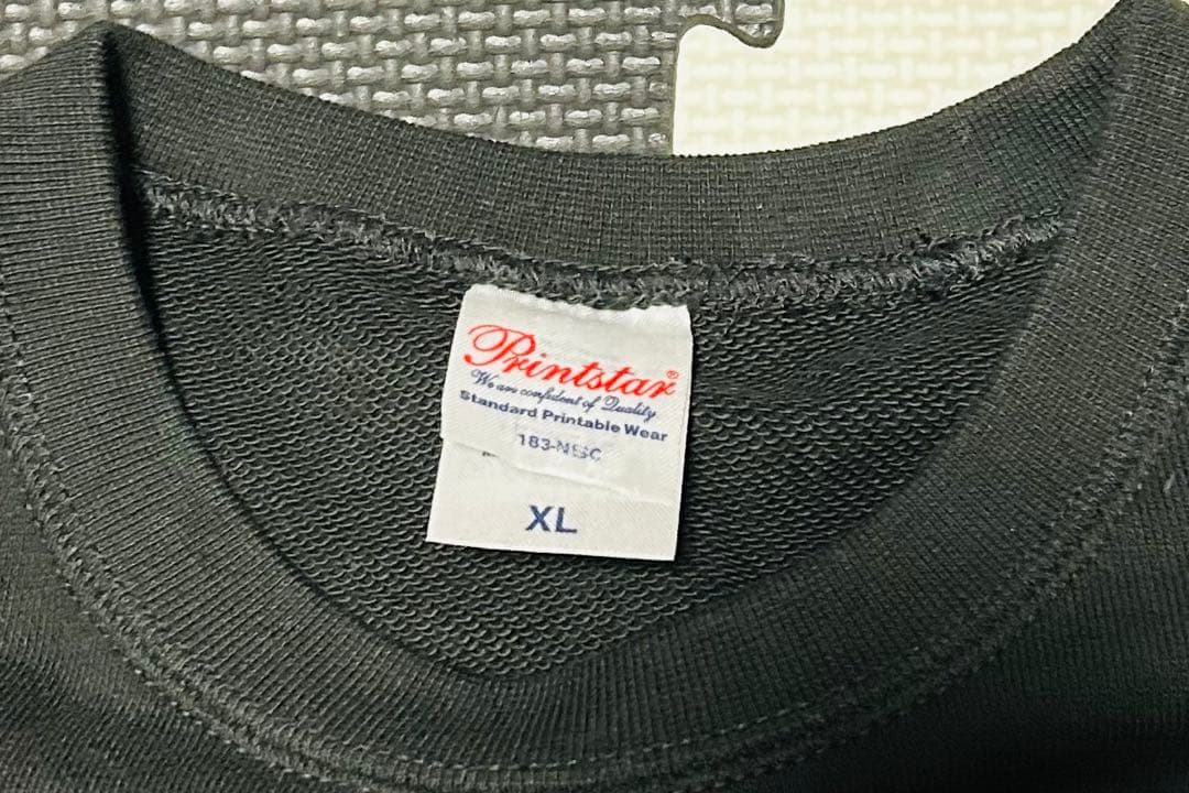 ぬゆり　チャイナボタンデザイン　スウェット　新品　黒　XL トレーナー　ボカロ