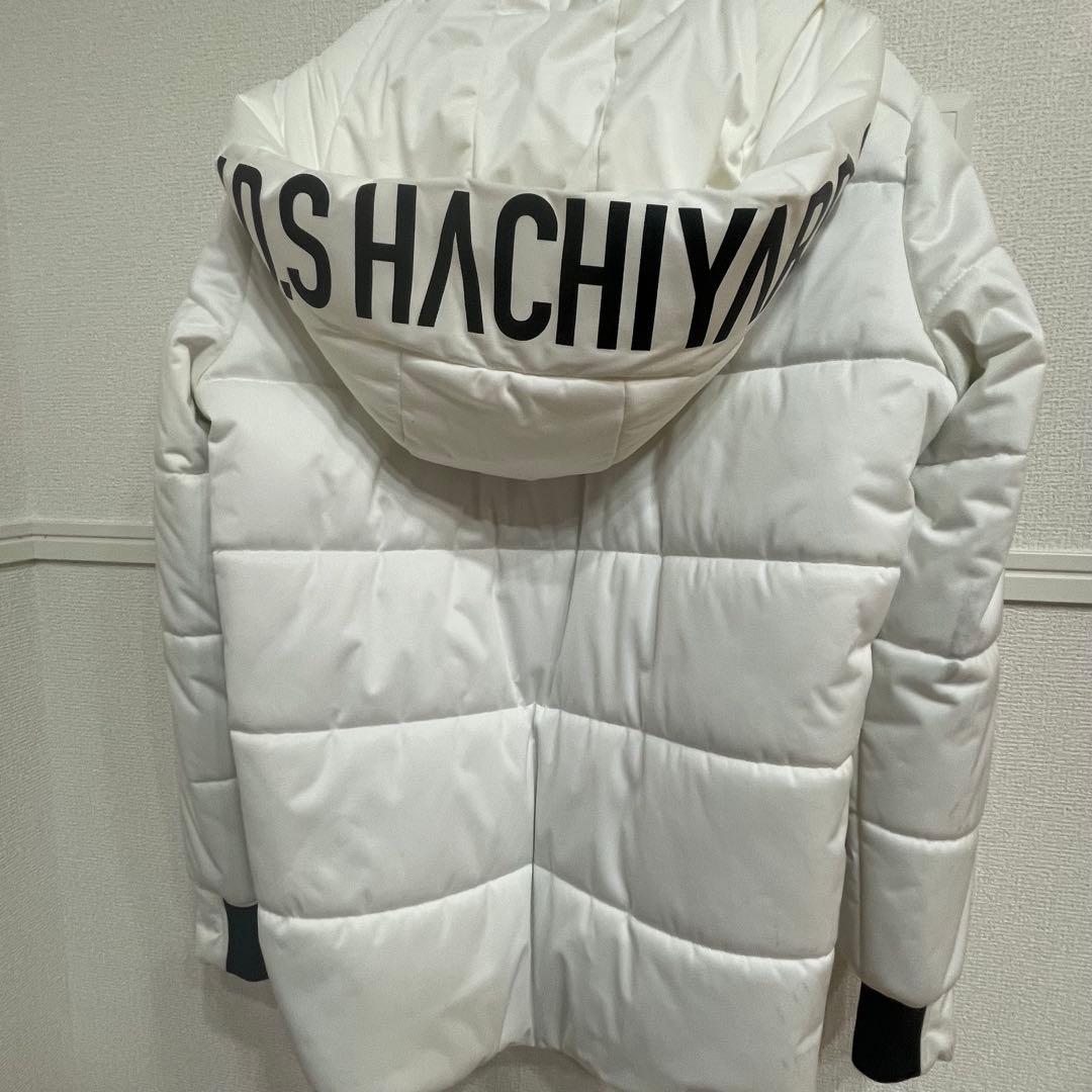 8YARDS フード付きダウン　M ホワイト