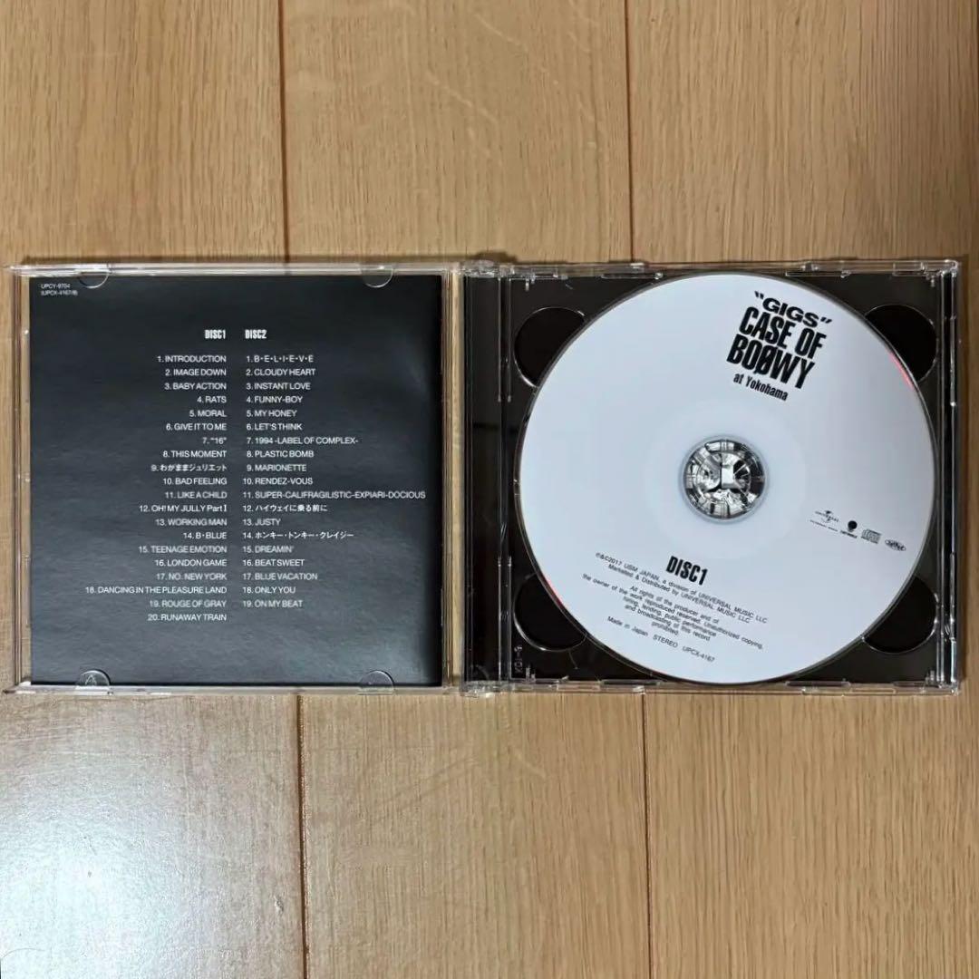 激レア GIGS CASE OF BOØWY ORIGINAL boowy
