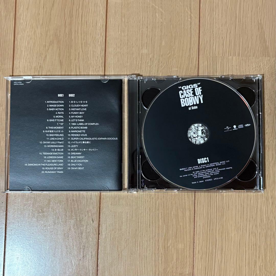 激レア GIGS CASE OF BOØWY ORIGINAL boowy