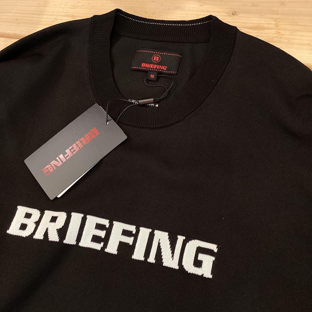 新品　BRIEFING MEN’S WR CREWNECK KNIT M