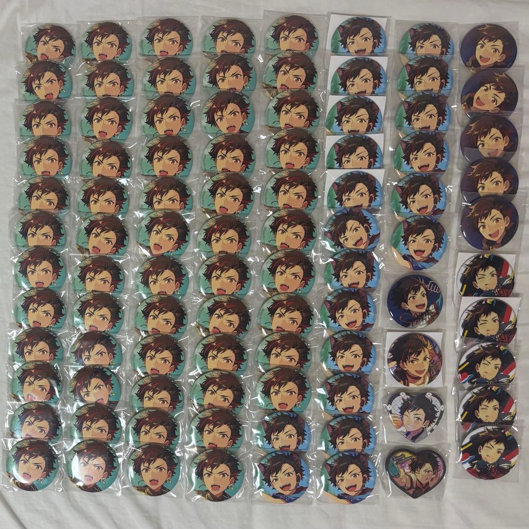 あんスタ　南雲鉄虎　92個　缶バッジ　まとめ売り