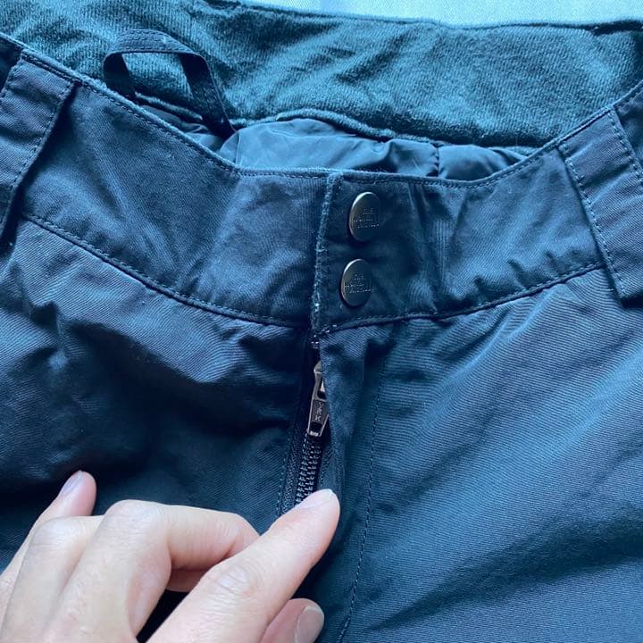 【美品】ノースフェイス  ナイロンパンツ ボード スキーウェア Sサイズ 黒