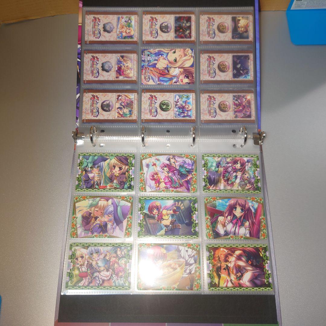 真・恋姫†無双　Chaosキャンペーングッズ　バインダー4点まとめ売り