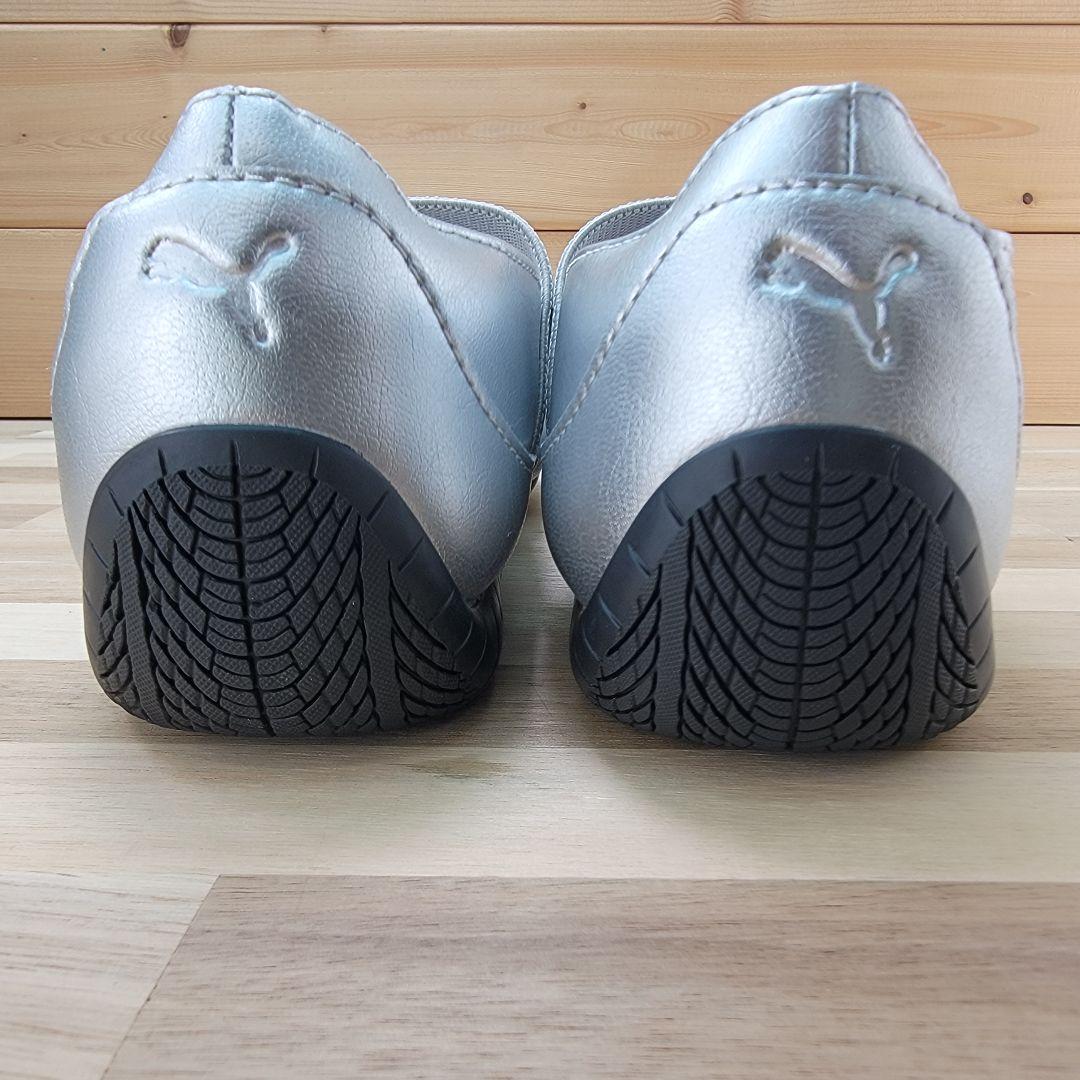 プーマ スピードキャット バレエ プーマ メタリック シルバー 24cm