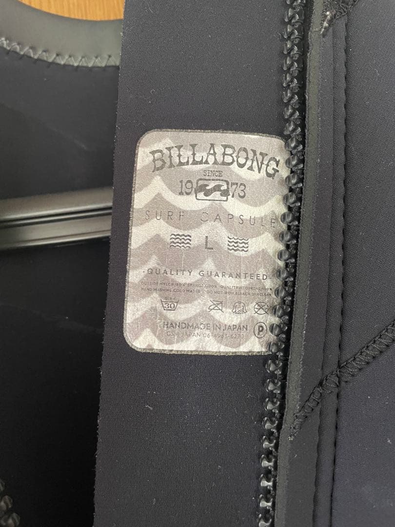 BILLABONG フルスーツ Lサイズ ブラック