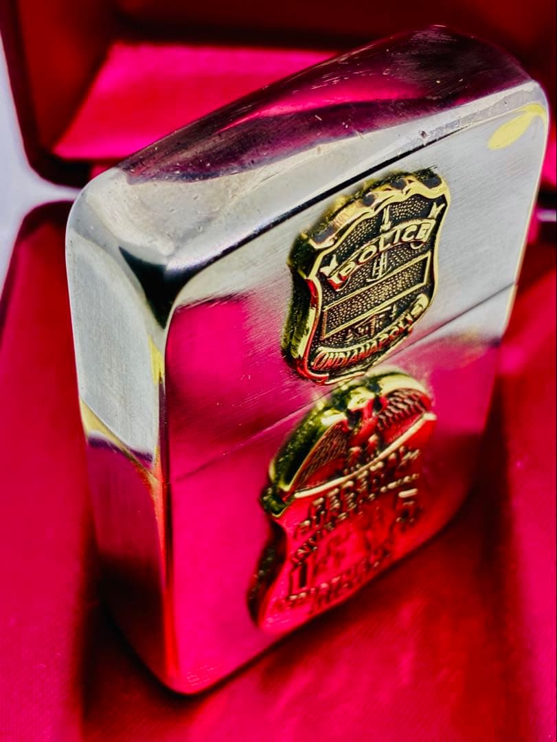 ビンテージ＊ポリス＊1941Pearl harborモデル＊真鍮ブラスWメタル