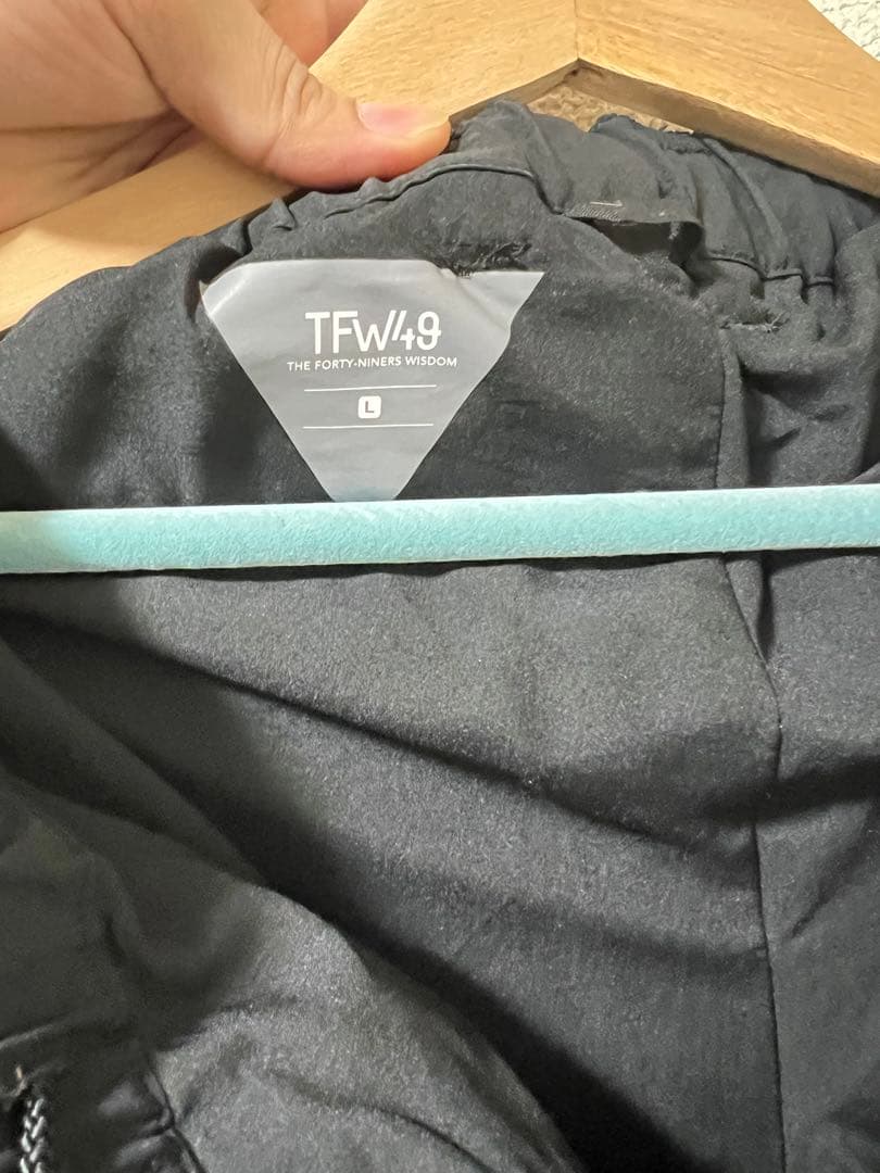 TFW49 スリムパンツ SIZE L (80~90cm)黒