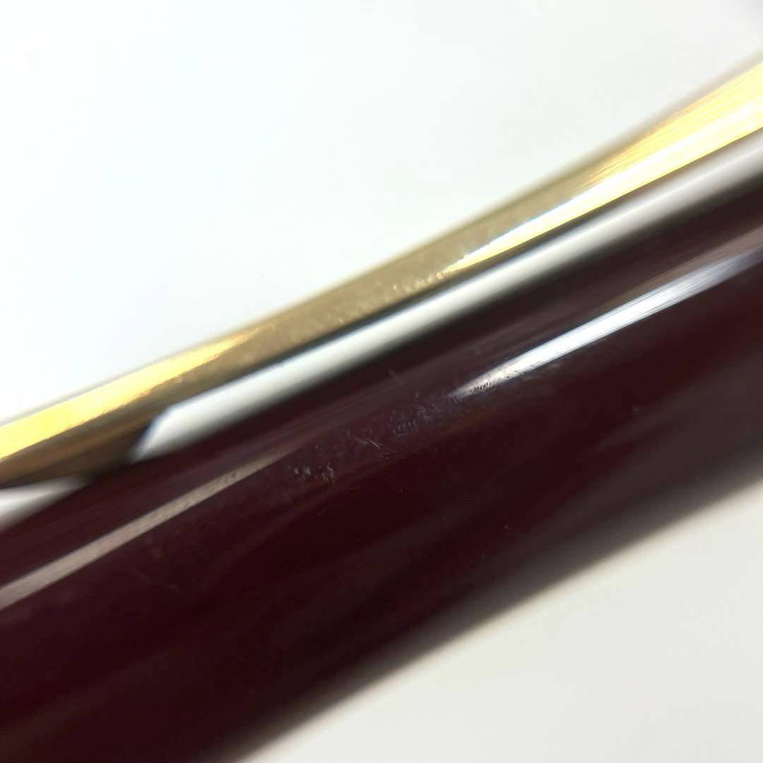 【ペン先750】MONTBLANC 万年筆 モンブラン ボルドー×ゴールド