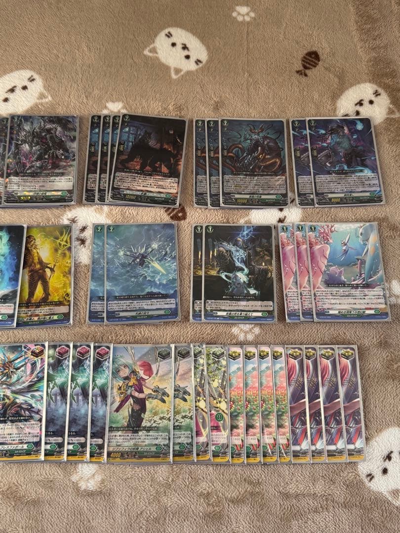 ヴァンガード　ゾルガネイダール　デッキ パーツ