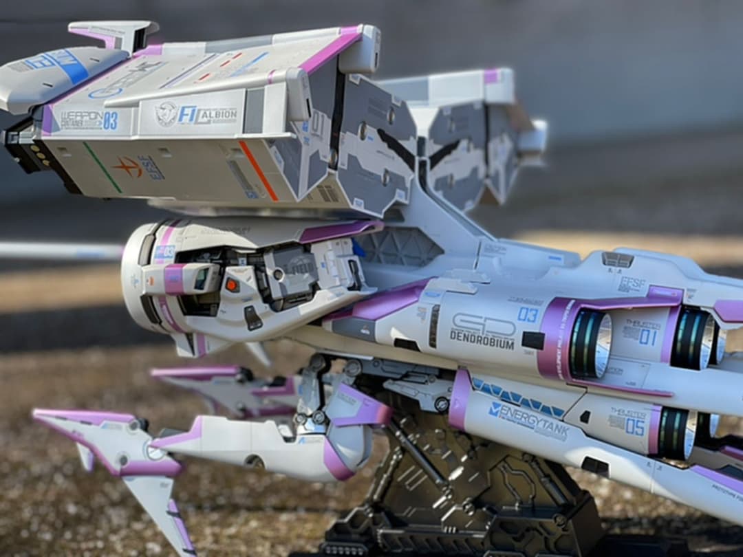 pianoreport様確認用　塗装完成品 蛍光デカール使用 ガンプラ