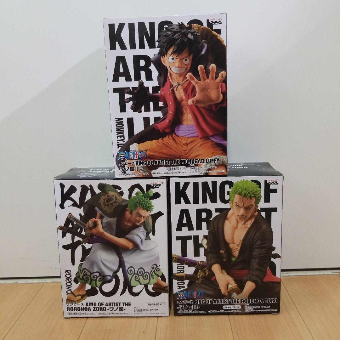 【バラ売不可】ワンピース KING OF ARTIST ワノ国　ルフィ　ゾロ