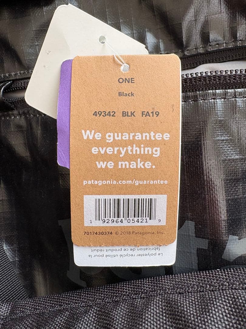 Patagoniaパタゴニア「ブラックホール・ダッフル 55L」極美品　バッグ