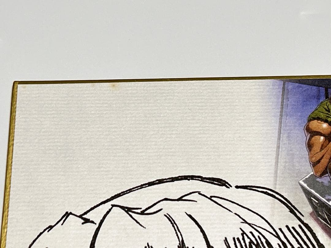 伊藤明弘 広江礼威 高橋慶太郎 直筆イラストサイン色紙