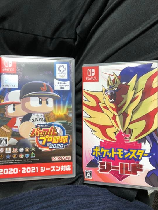 Nintendo Switch 本体　カセット　ポケモンシールド　パワプロ