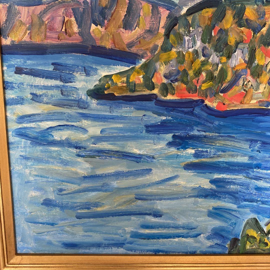 絵画 油絵　関四郎五郎