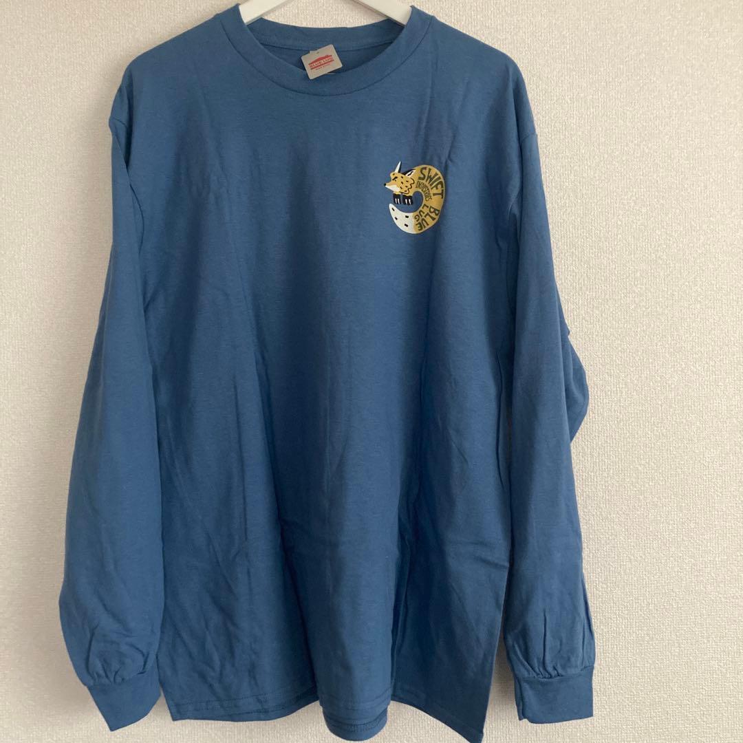 タグ付き新品Lサイズ　BLUE LUG スイフトブルー 長袖Tシャツ