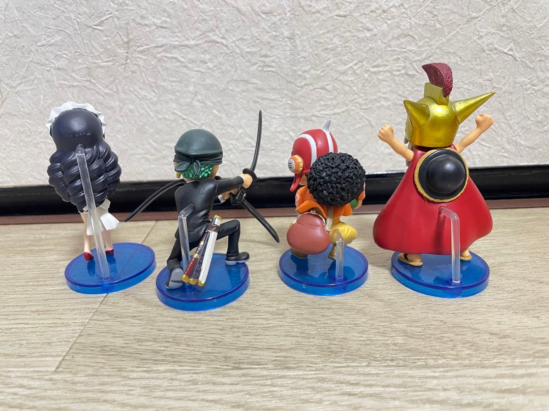 ワンピース ワーコレ ドレスローザ4個セット　フィギュア