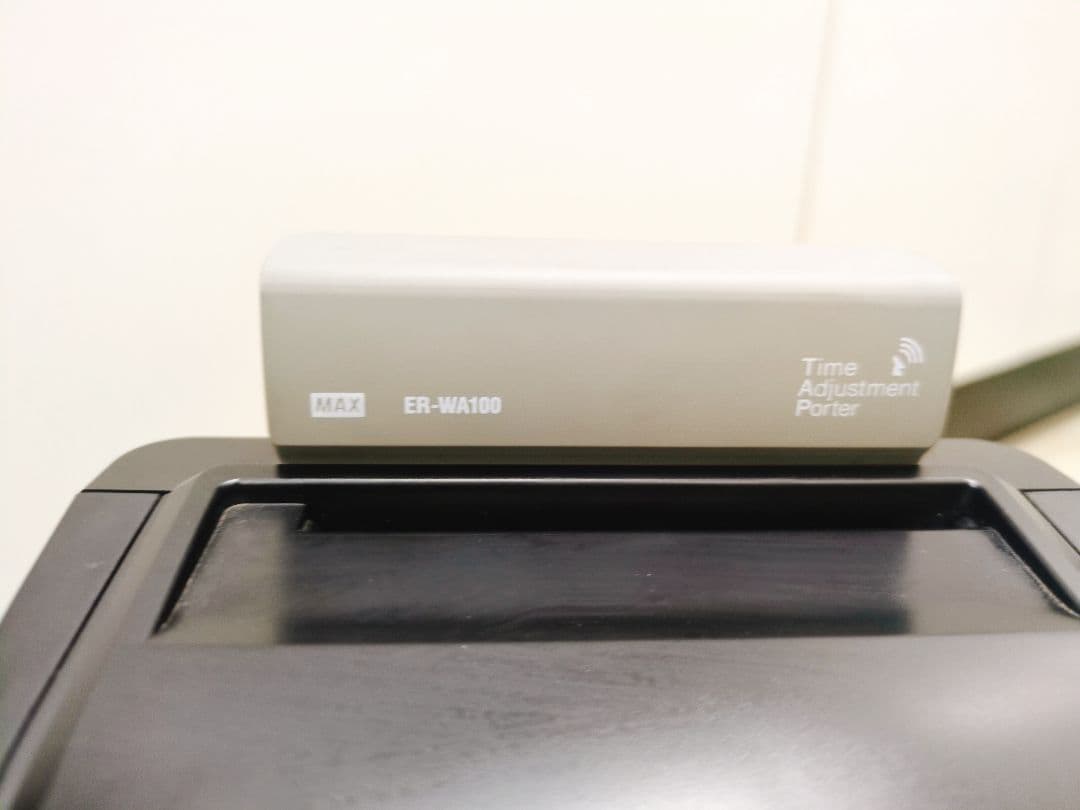 MAX　タイムレコーダー　ER-110SUW 　勤怠管理