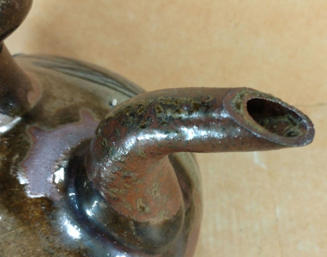 目がハート！大珍品【本物保証】金城次郎 壷屋焼 カラカラ(笑魚）共箱 人間国宝