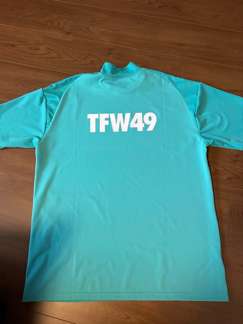TFW49 モックネック　Tシャツ ミント