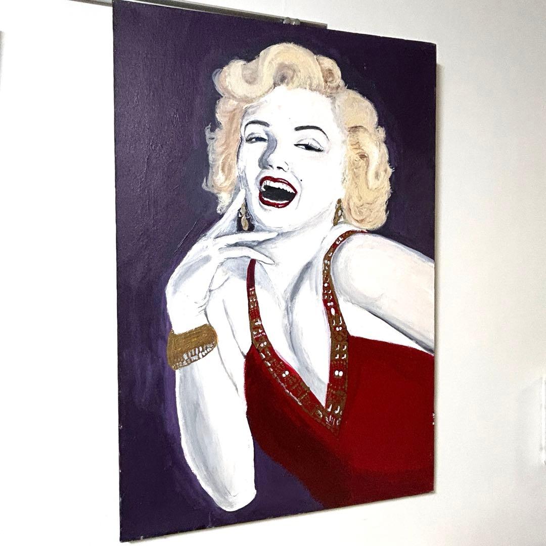 マリリン・モンロー ポップアート 絵画 アクリル