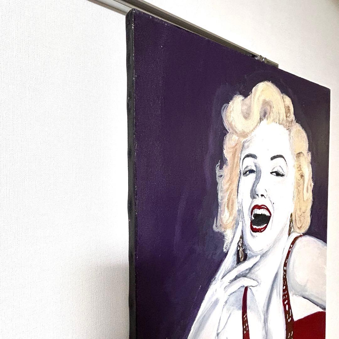 マリリン・モンロー ポップアート 絵画 アクリル