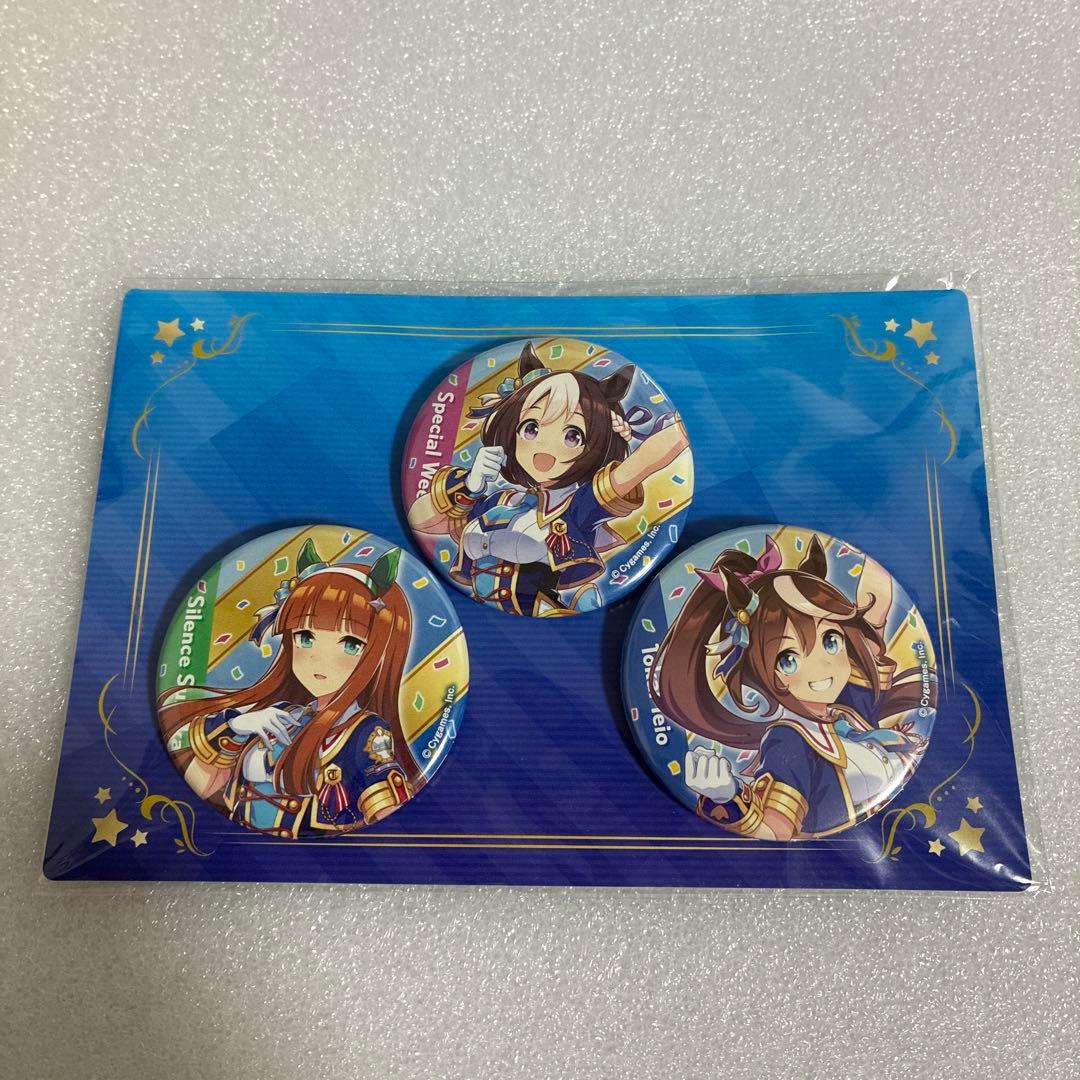 ウマ娘　プリティーダービー　公式　色紙　缶バッジ　3rd EVENT Ver.