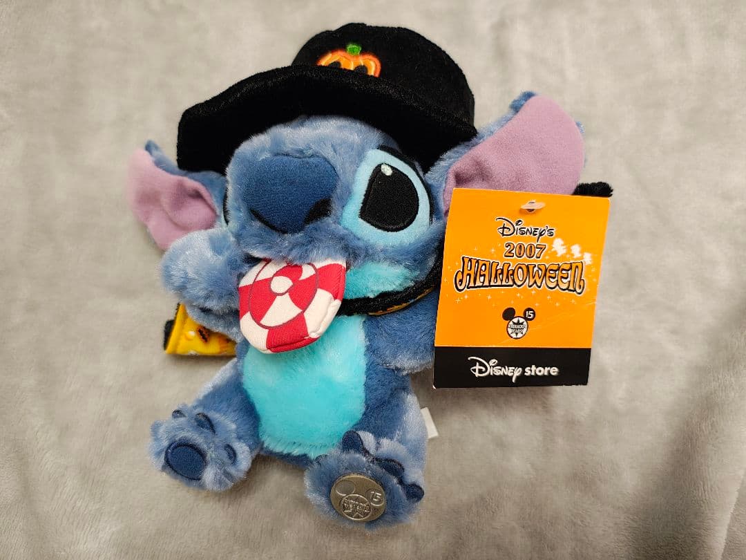 希少！スティッチ ぬいぐるみ ハロウィン 15周年 2007年 ディズニー