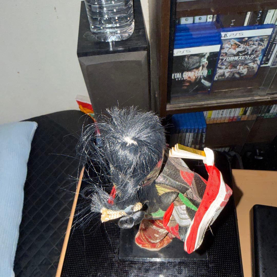 実家発掘！最高峰の特級呪物呪いのチョウピラコ日本人形　芸者　歌舞伎