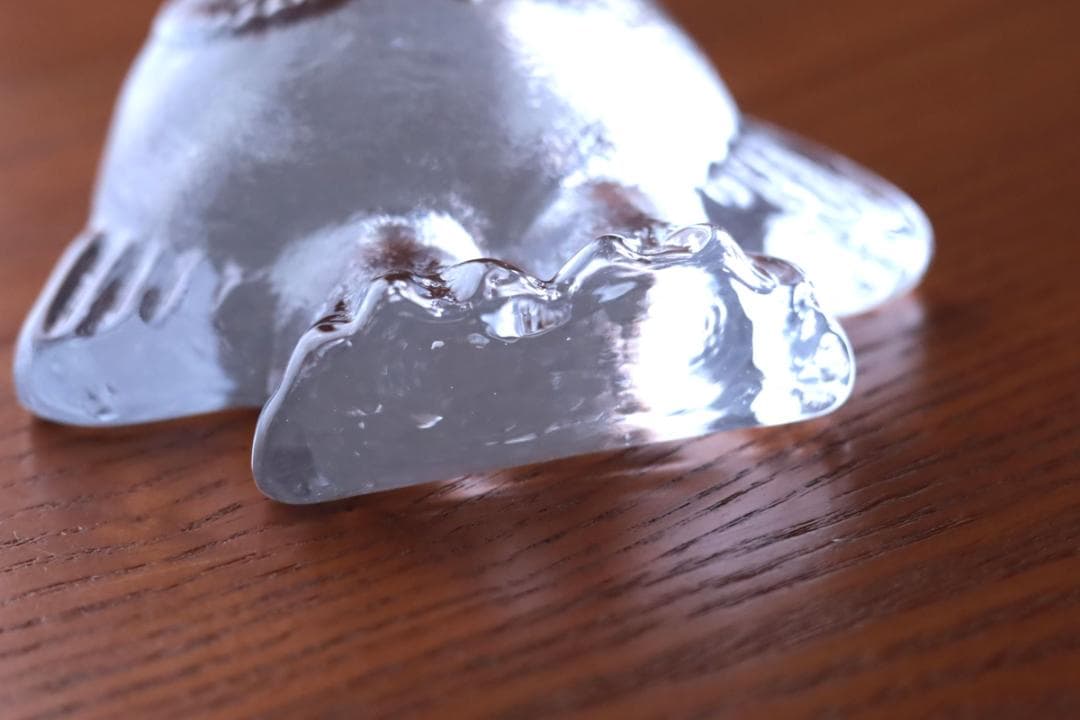 Lisa Larson リサラーソン ロイヤクローナ ガラスオブジェ フクロウ